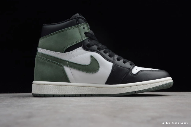 1 Clay Green 555088-135 Retro Air Jordan High OG 0725